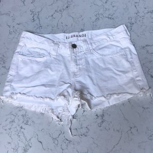 J Brand cut off shorts